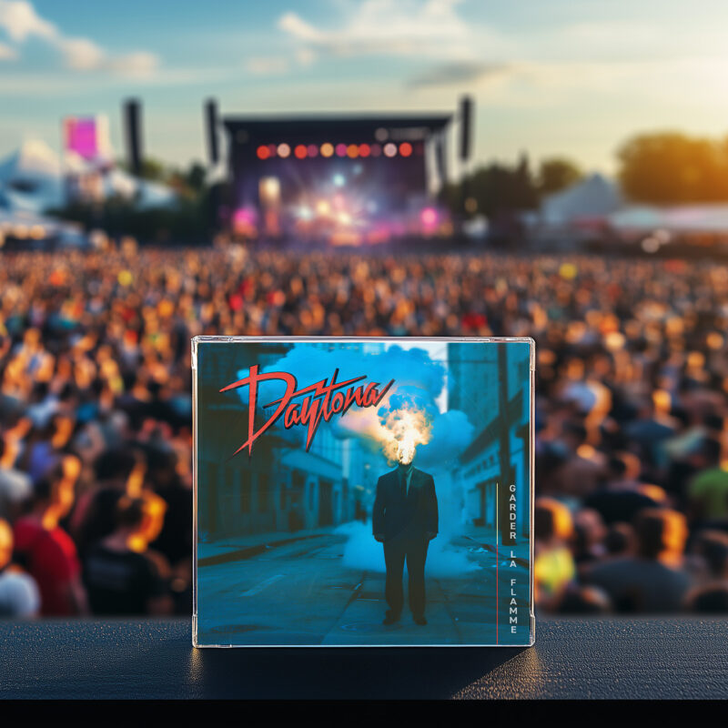 Daytona CD-cover on festival