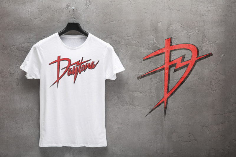 Daytona The Bands logotype & symbol