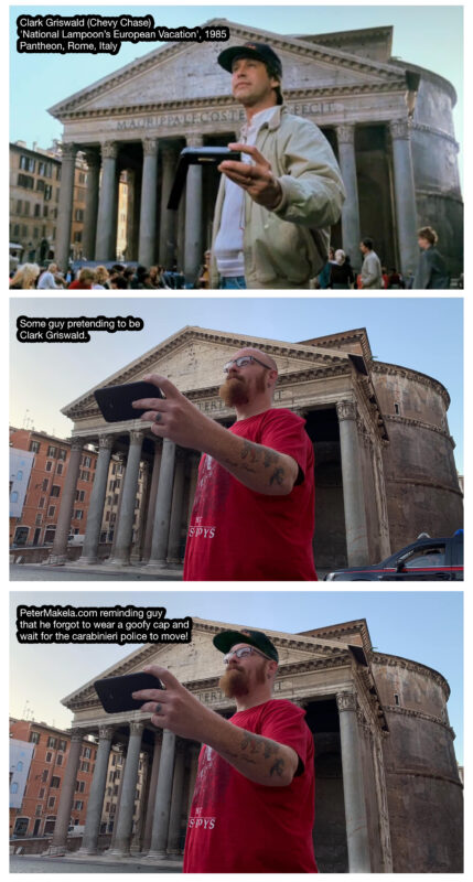 Historic Film Locations › Photoshop Fun - National Lampoons European Vacation