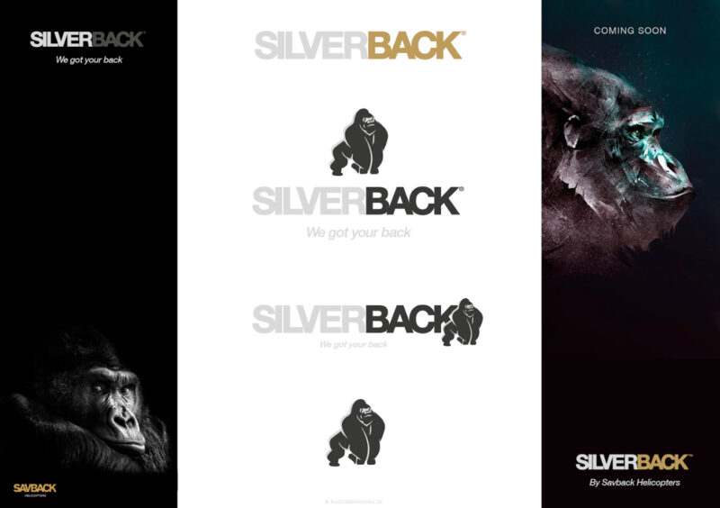 Silverback logotype and symbol