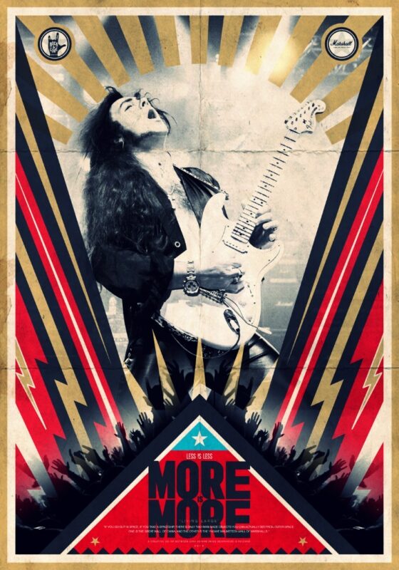 yngwie malmsteen more is more poster